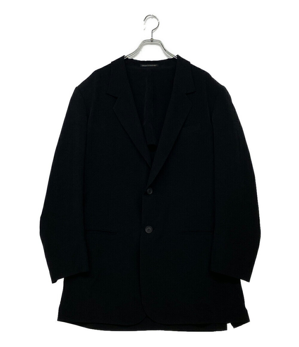 【中古】 ヨウジヤマモトプールオム テーラードジャケット 2025ss TA TUXEDO LEFT SEAM ZIPPER JACKET メンズ SIZE 2 YOHJI YAMAMOTO POUR HOMME