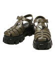 【中古】 プラダ サンダル モノリス カーキ メンズ SIZE 5 PRADA