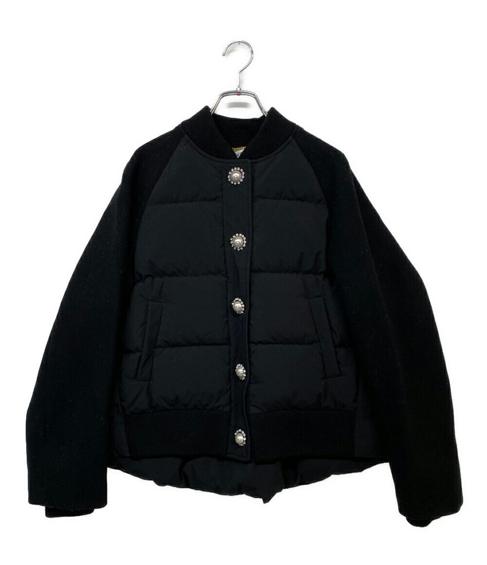 【中古】 ミュベール 袖切替ダウン