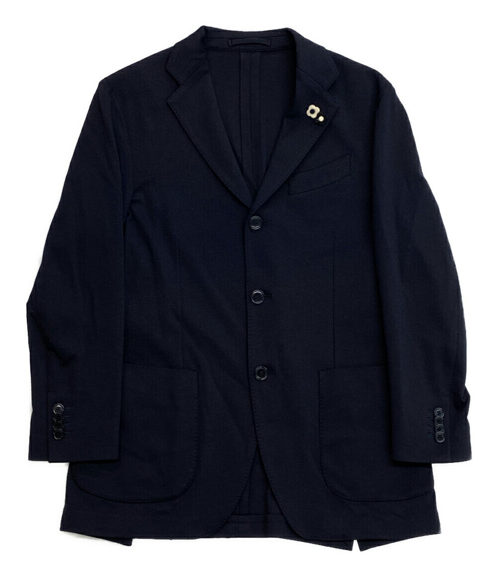 【1,000円OFFクーポン13日23:59迄】【中古】 ラルディーニ セットアップ スーツ ネイビー メンズ SIZE 46 LARDINI