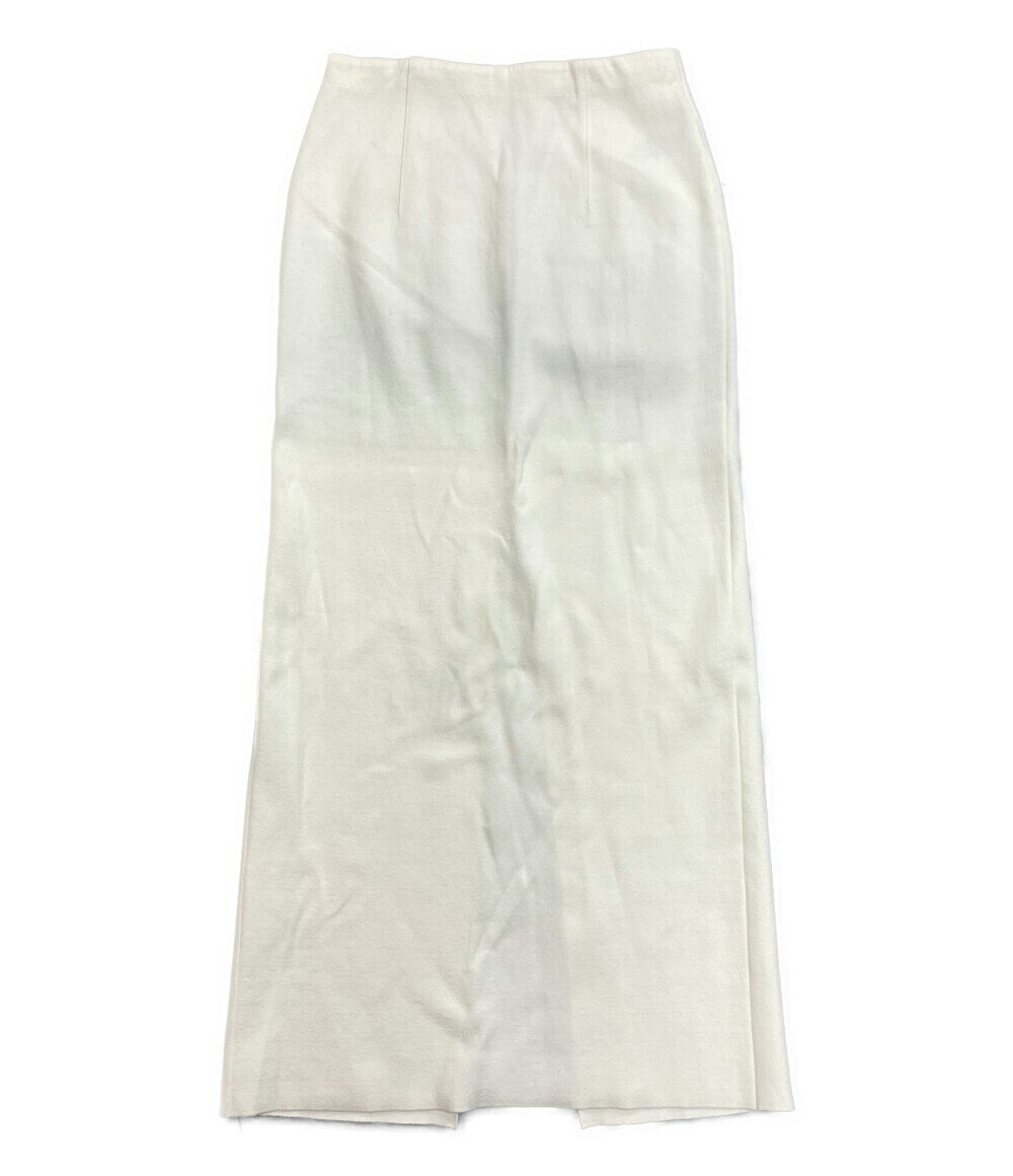 Rakuten - 【中古】美品 オーラリー スカート A25SS02WF ホワイト バックスリット レディース SIZE - AURALEE