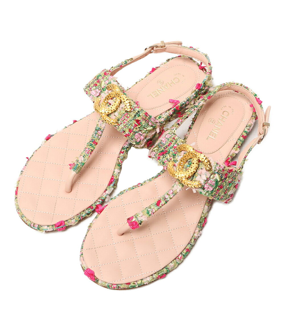 〖未使用〗CHANEL/シャネル ロープサンダル 楽天市場】中古 シャネル（サンダル｜レディース靴）：靴の通販
