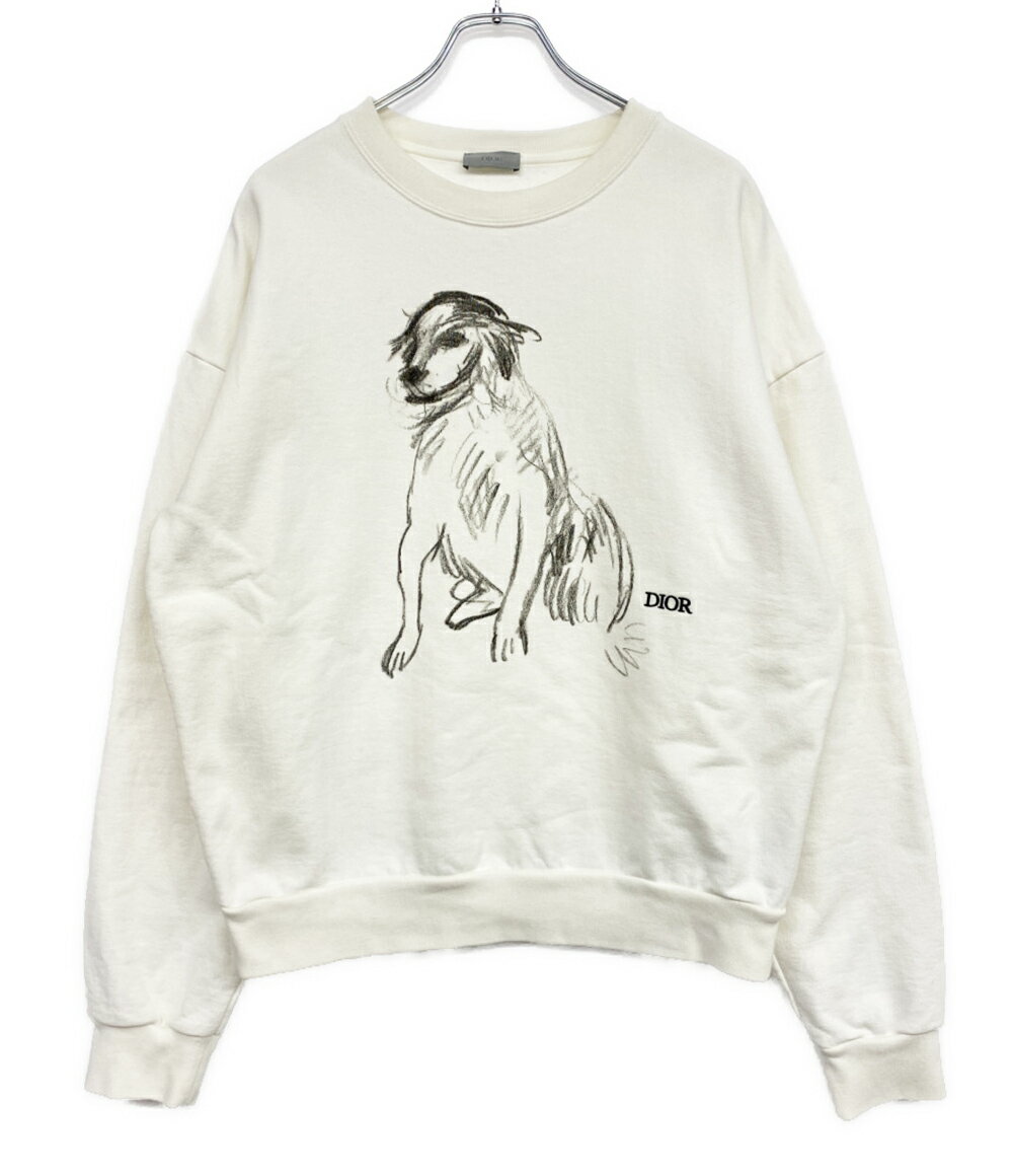 【中古】 ディオール・オム スウェット ×DUNCAN GRANT 383J679A0807 メンズ SIZE L DIOR HOMME
