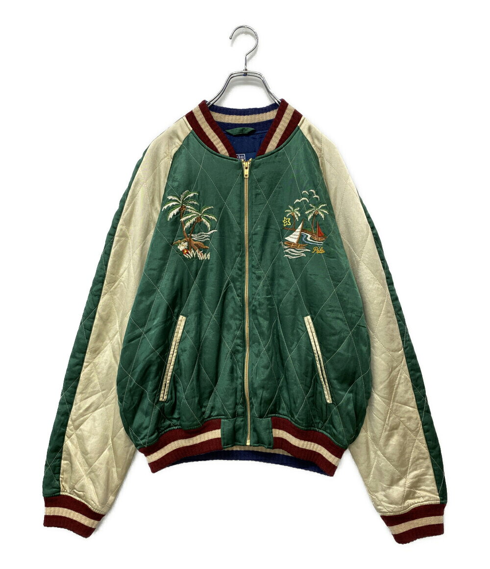 楽天市場】スカジャン 中古（カラーグリーン）（メンズファッション