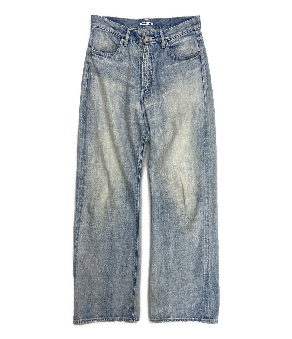 【中古】 オーラリー デニムパンツ SELVEDGE FADED LIGHT DENIM PANTS A25SP06DE メンズ SIZE 1 AURALEE