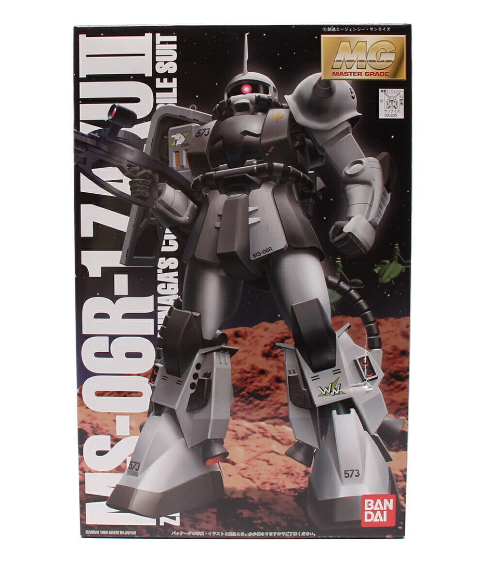 【中古】機動戦士ガンダム ギレンの野望 MS-06R-1 ザクII シン・マツナガ大尉機 MG 1/100 バンダイ プラモデル