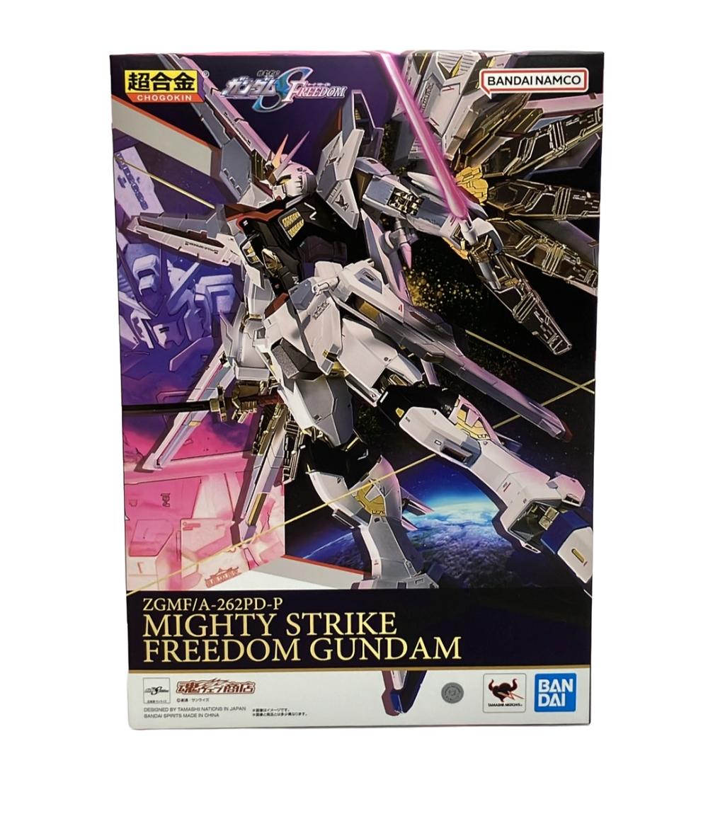 【中古】 美品 機動戦士ガンダムSEED FREEDOM マイティーストライクフリーダムガンダム 超合金 バンダイ フィギュアのサムネイル