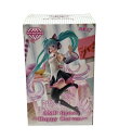 【最大1,000円OFFクーポン19日20時~26日1:59迄】【中古】 美品 初音ミク Happy Cat ver. 14th Anniversary タイトー フィギュア