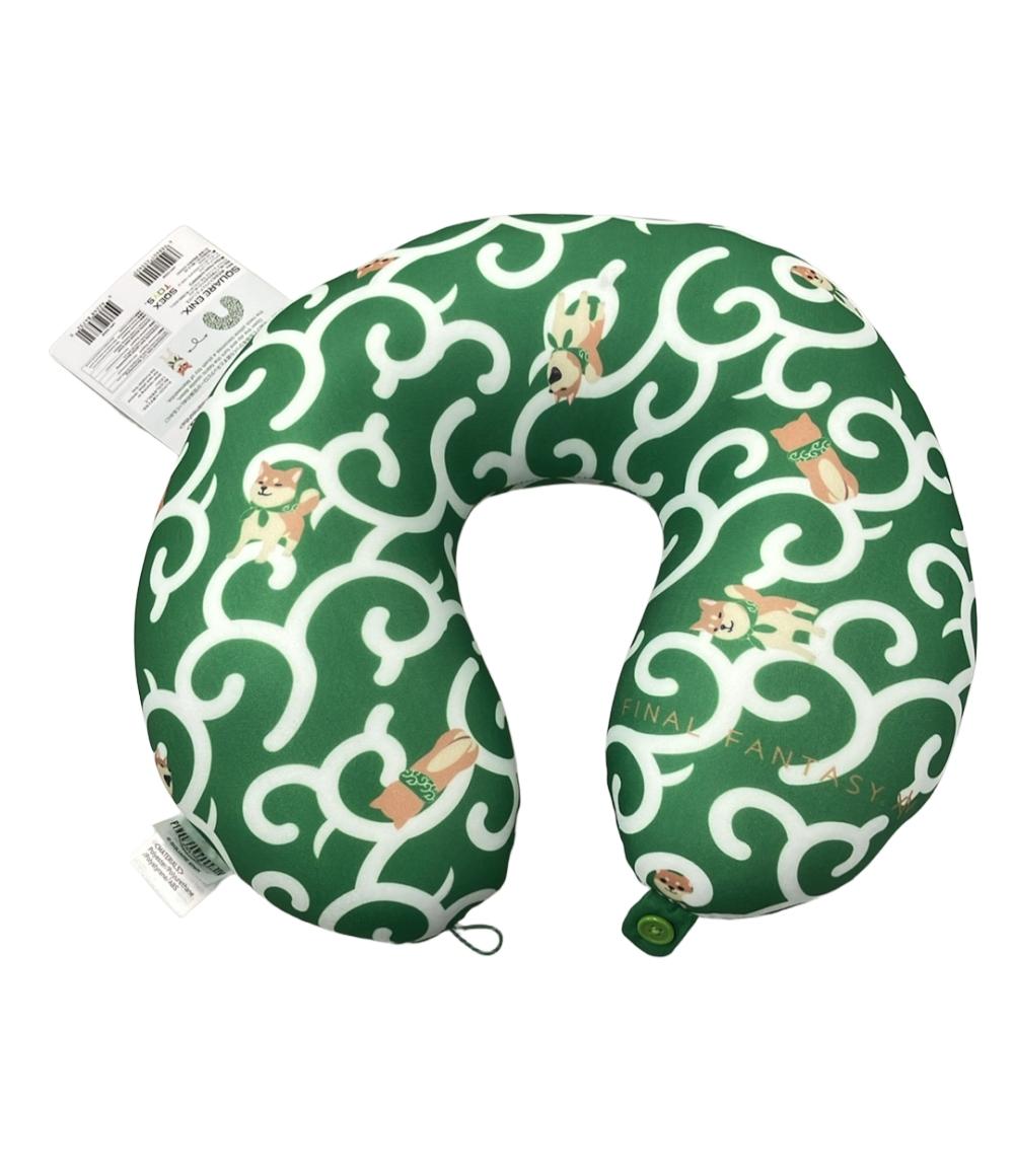 【最大2,000円OFFクーポン27日1:59迄】【中古】 美品 ファイナルファンタジー ぬいぐるみネックピロー 豆柴 スクウェアエニックス ぬいぐるみ