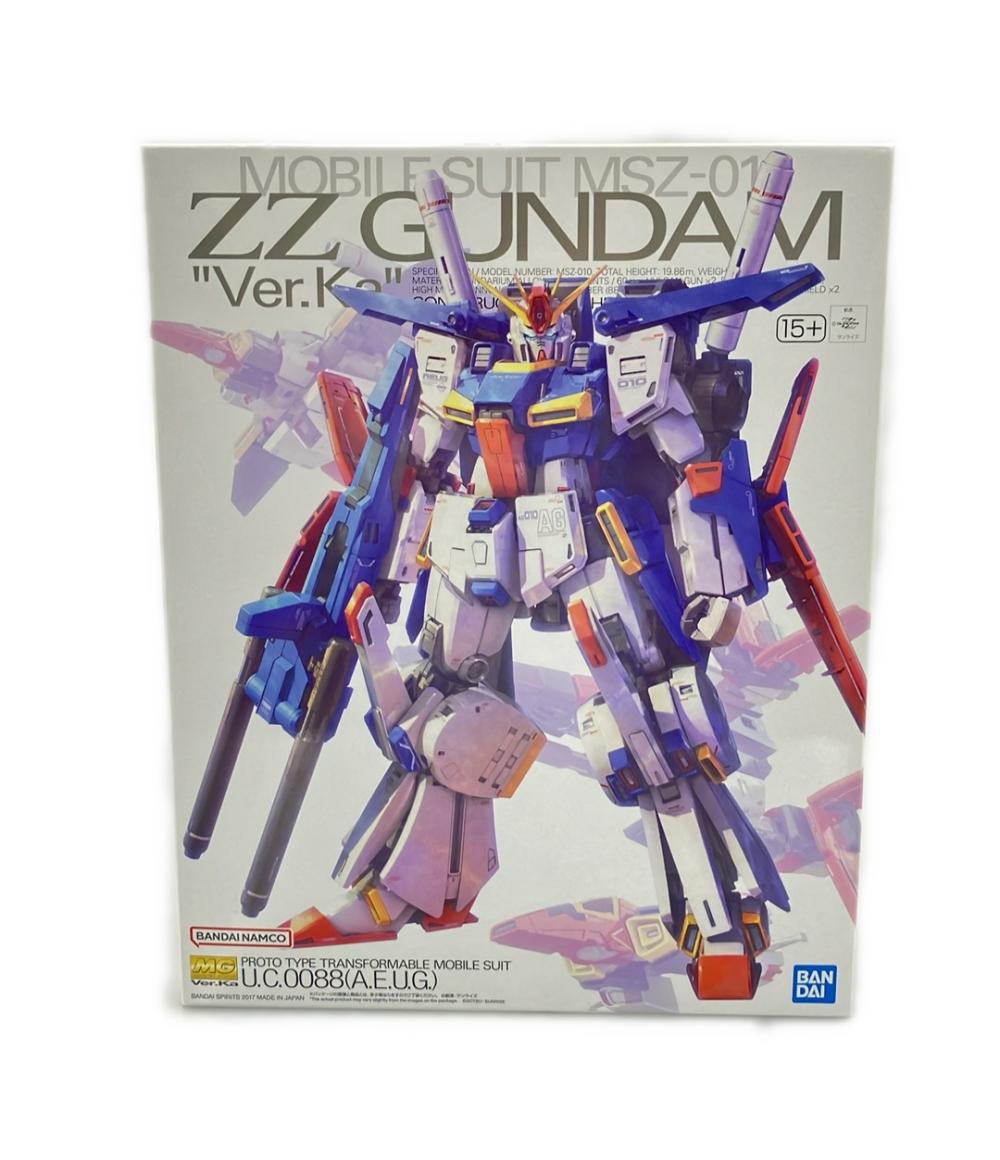 【中古】 美品 機動戦士ZZガンダム ダブルゼータガンダム Ver.Ka MG 1/100 バンダイ プラモデルのサムネイル