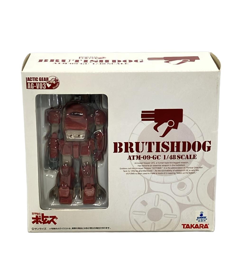 【中古】 美品 装甲騎兵ボトムズ ブルーティッシュドッグ アクティックギア AG-V03 TAKARA フィギュア