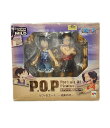 【中古】 美品 ONE PIECE P.O.P ルフィ&エース -兄弟の絆- メガハウス フィギュア