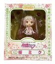 【中古】 初音ミク ねんどろいど 桜ミク グッドスマイルカンパニー フィギュア