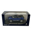 【最大1,000円OFFクーポン 9/26 9:59迄】【中古】 美品 ミニカー 模型車 プジョー 3008 GT 2026 Bleu Magnetic NOREV ミニカー|詳細画像
