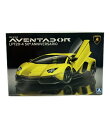 【全品P10倍1日0時~23:59迄】【中古】 美品 ランボルギーニ アヴェンタドール LP720-4 50°アニバサリオ 1/24 アオシマ プラモデル