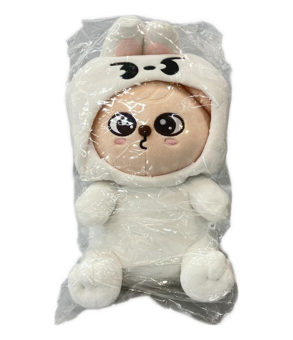 【最大2,000円OFFクーポン27日1:59迄】【中古】 美品 クオラス Stray Kids SKZOO ぬいぐるみ SKZ TOY WORLD Puppy...