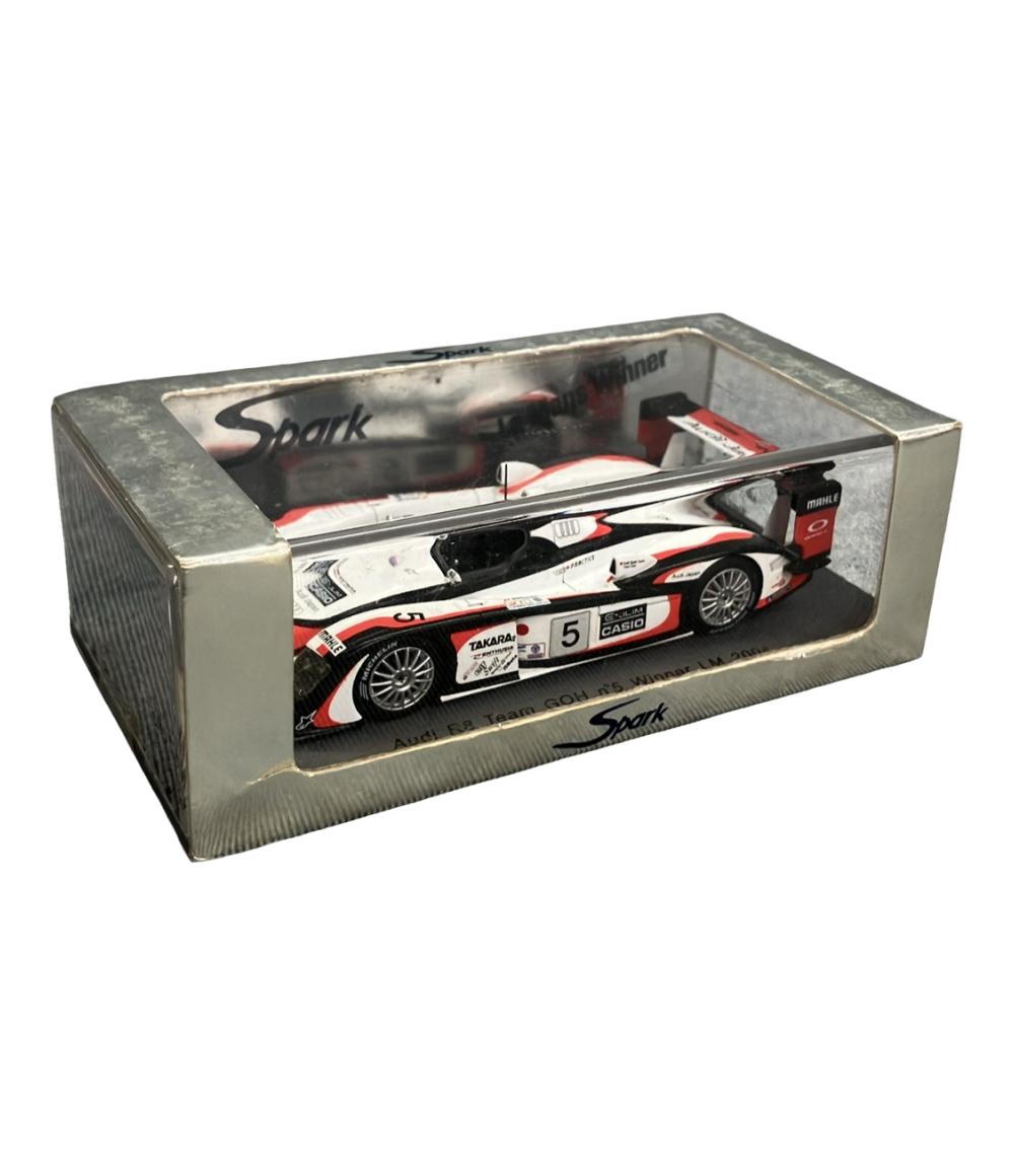 【最大2,000円OFFクーポン27日1:59迄】【中古】 スパークモデル アウディR8 チーム GOH n°5 Winner LM2004 ミニカー