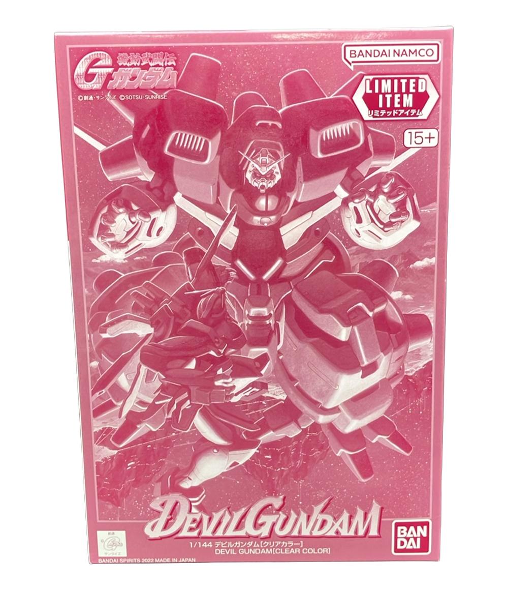 【全品10%OFFクーポン30日0時〜23:59迄】【中古】 バンダイ 機動武闘伝Gガンダム 1/144 デビルガンダム（クリアカラー） プラモデル