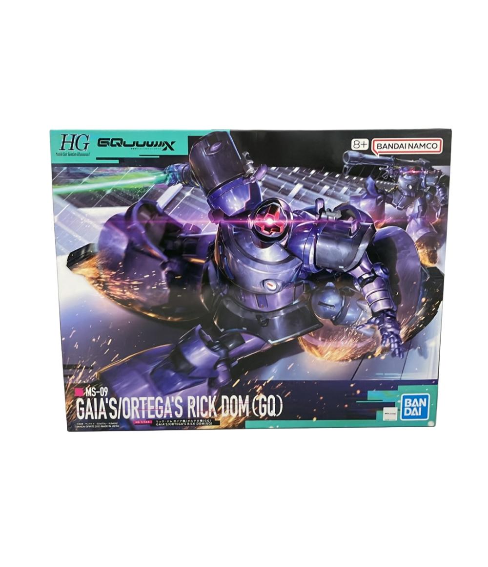 【中古】 バンダイ 機動戦士ガンダム GQuuuuuuX HG 1/144 リック・ドム ガイア機/オルテガ機(GQ) プラモデル...
