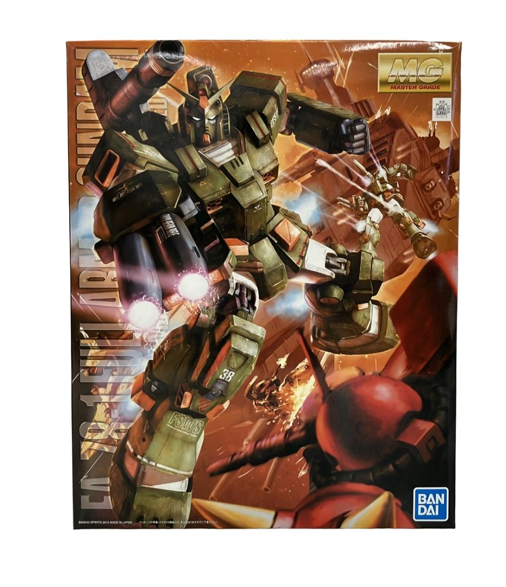 【中古】 美品 バンダイ 機動戦士ガンダム MG 1/100 FA-78-1 フルアーマーガンダム プラモデル