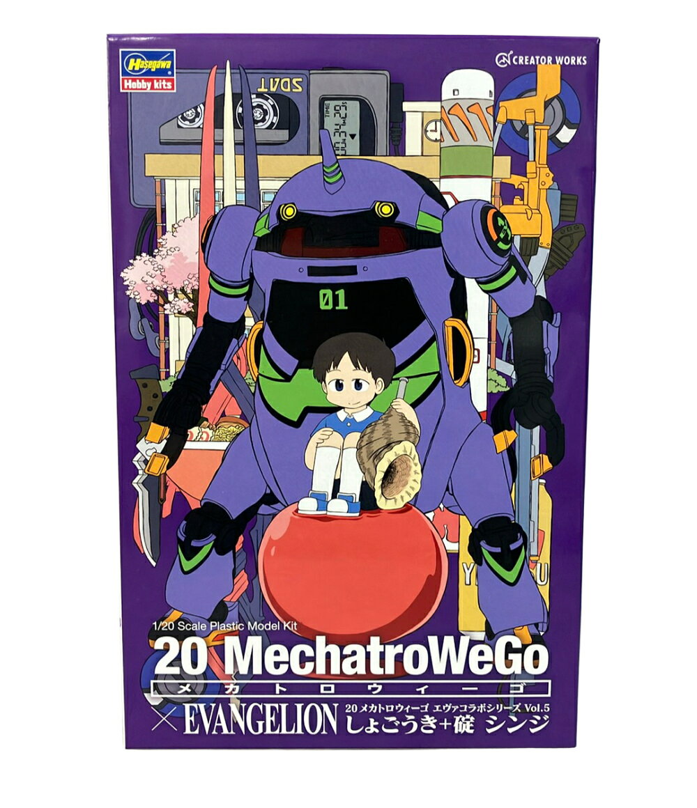 Rakuten - 【中古】 美品 Hasegawa メカトロウィーゴ エヴァコラボシリーズ Vol.5 1/20 しょごうき+碇シンジ プラモデル
