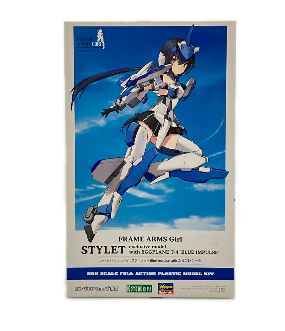 樂天商城 - 【500円OFFクーポン22日23:59迄】【中古】 コトブキヤ スティレット Blue Impulse with たまごひこーき プラモデル フレームアームズ・ガール