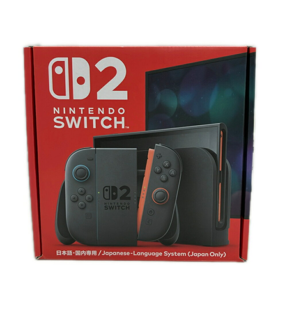 Rakuten - 【中古】 【HDMIケーブル欠品】 ニンテンドー Switch 2/スイッチ2 日本語・国内専用 ゲームハード