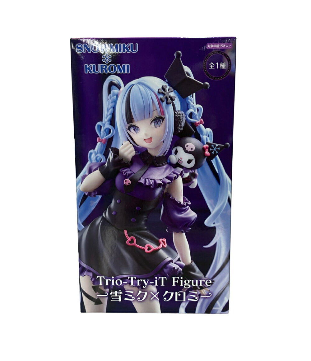Rakuten - 【中古】 美品 フリュー 初音ミク Trio-Try-iT Figure 雪ミク×クロミ フィギュア
