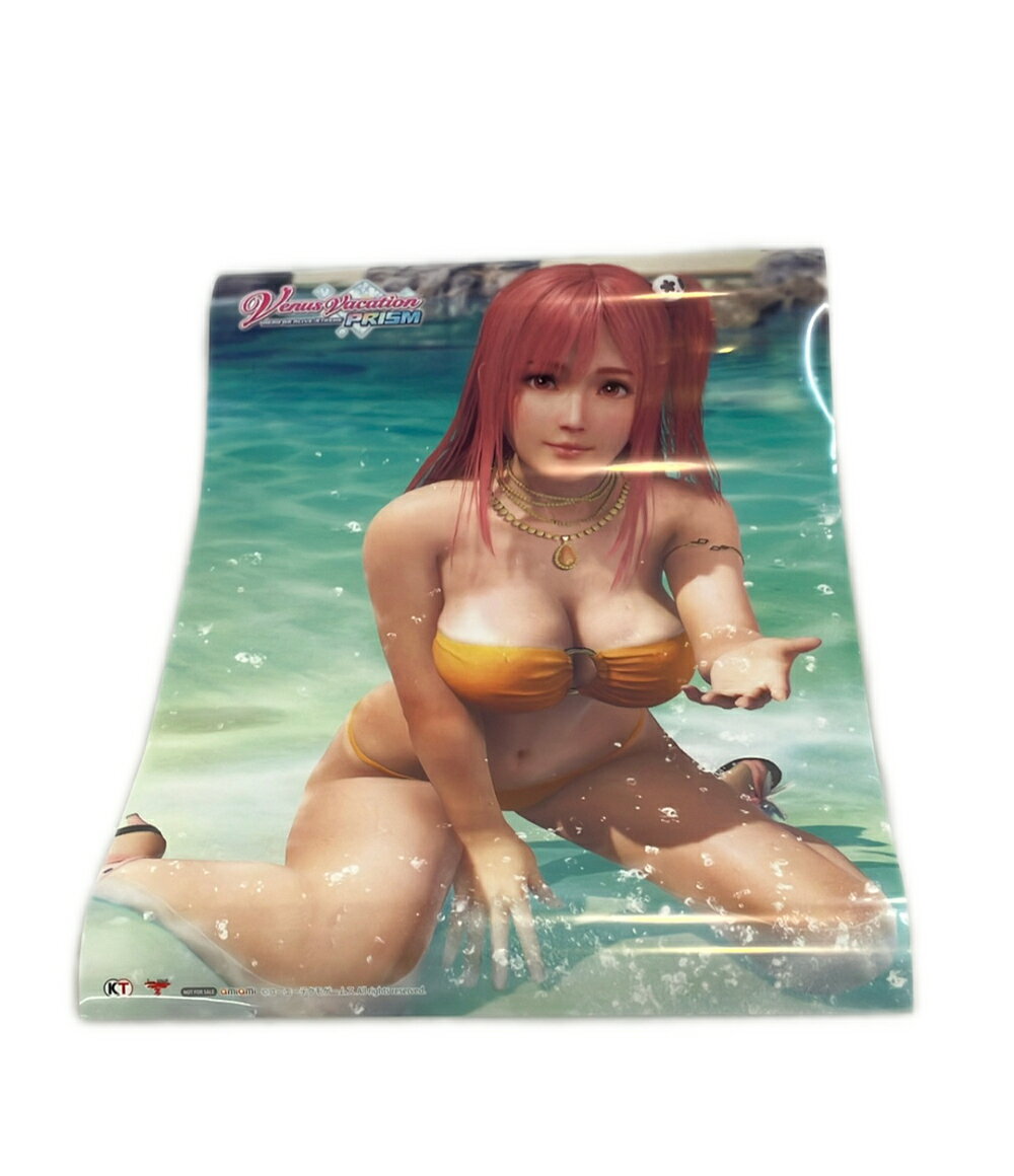 【中古】 ほのか 撮り下ろしA2クリアポスター Venus Vacation DEAD OR ALIVE XTREME PRISM