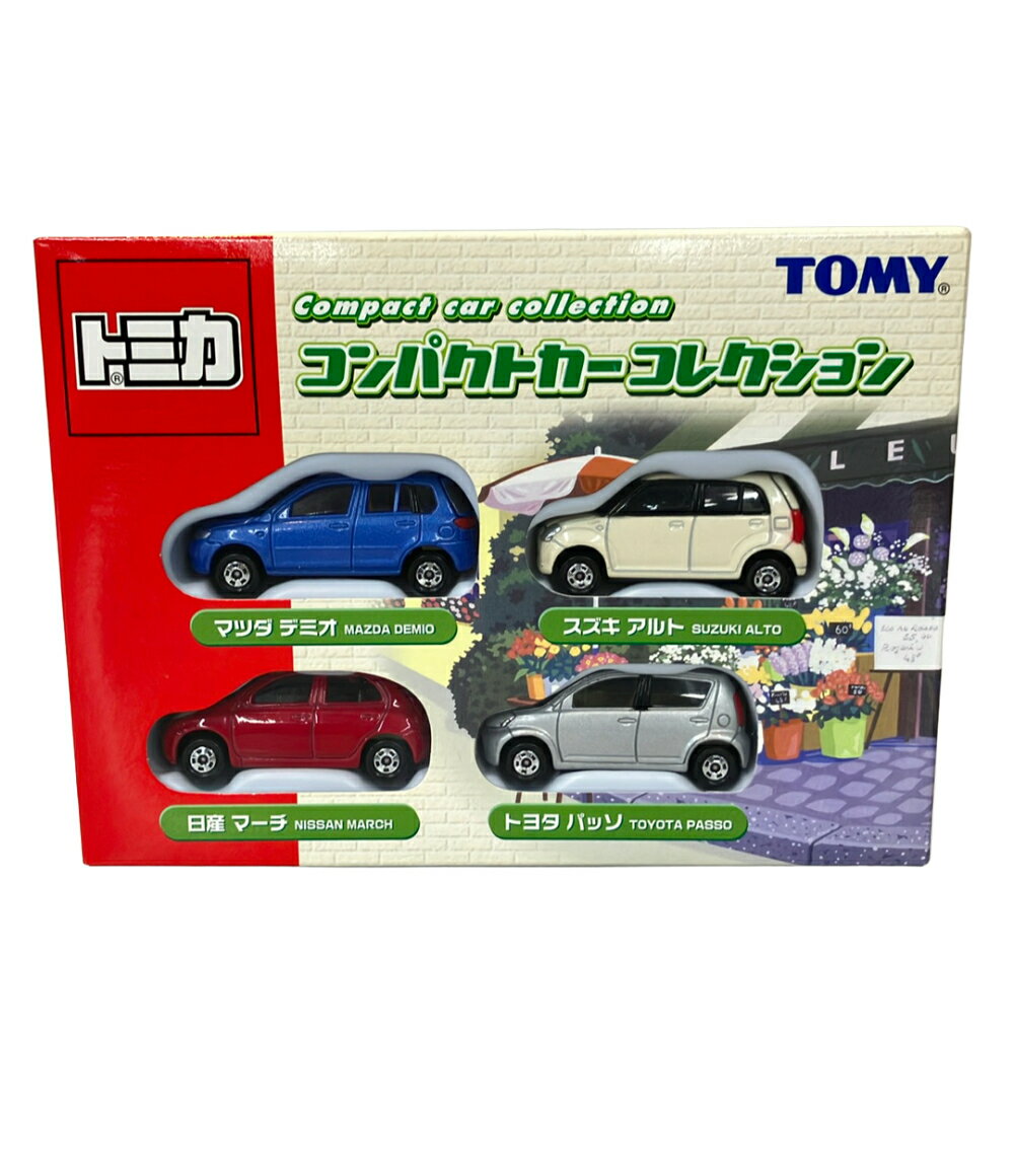 ご注文の前に確認ください ・ご使用のモニター設定により色味が異なる場合があります。・デザイン上、意図的に加工を施した商品があります。・類似品、贋物等は一切取り扱っておりません。・【中古】表記商品については商品状態を確認のうえ、中古品の性質をご理解頂きご購入下さい。・「訳あり」「動作未確認」と記載のある商品は、動作の保証ができかねます。　動作しない場合でも返品は承れません。ご了承下さい。 発送について [日本国内への配送]・配送業者：日本郵便（ゆうパック） 　ご注文日4営業日後～8日間でご指定いただけます。 　→配送日時指定について ・送料：お届け先住所により異なります。 　→こちらをご確認下さい。コンディション詳細 こちらの商品は「状態ランク：B」です S 新品同様のもの A 傷・汚れ・焼けなどがほとんどない美品 B 使用感があるが、一般的な状態の商品。やや傷・汚れ・焼けがある商品 C 使用感があり、傷・汚れ・焼けが目立つ商品 D かなり使用感の見られるもの、または付属品・動作・状態確認を行っていない商品 ダメージ詳細 箱に若干のキズあり 車体に汚れ、塗装剥がれあり 　記載以外の細かい傷・汚れ・焼けなどがある場合がございます。あらかじめご了承ください。 サイズ詳細 　※採寸サイズは、多少の誤差が発生する場合がございますのでご容赦ください。 アイテム詳細 アイテム名 【中古】 トミー トミカ コンパクトカーコレクション ミニカー 作品名 トミカ 管理番号 ITR3DGCJ1704 メーカー トミー モデル コンパクトカーコレクション 　　 備考 ー 付属品 ー 付属品は商品画像に写っているもの、商品説明文に記載のあるものが全てとなります。 カテゴリー ミニカー