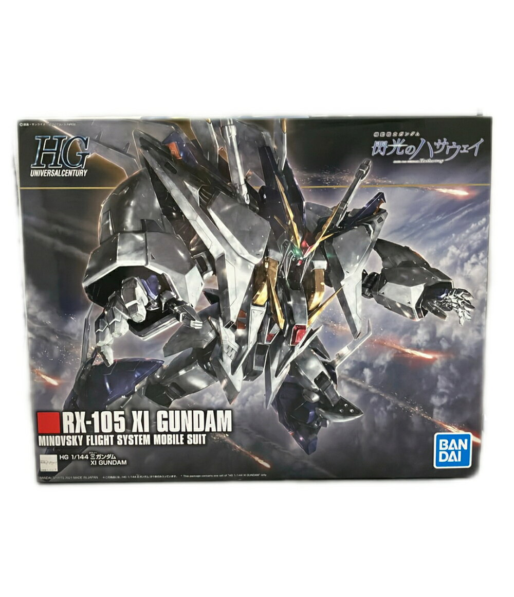 【中古】 バンダイ 機動戦士ガンダム閃光のハサウェイ HG 1/144 RX-105 クスィーガンダム プラモデル