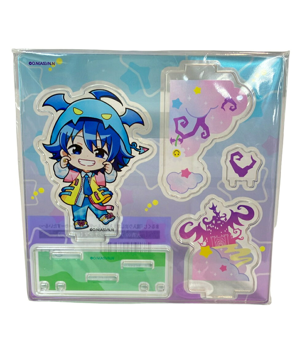 【最大1,000円OFFクーポン19日20時〜24日1:59迄】【中古】 美品 ティームエンタテインメント 魔入りました！入間くん まるくじ デビかわパーカーすたいる 鈴井入間 アクリルスタンド アクリルジオラマ