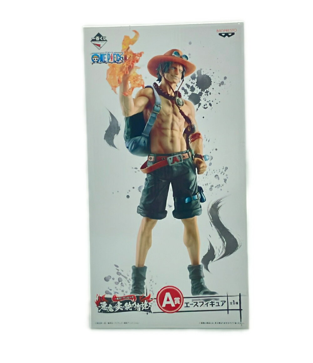 【中古】 バンプレスト ONE PIECE 悪魔の実の能力者達 一番くじ A賞 エース フィギュア