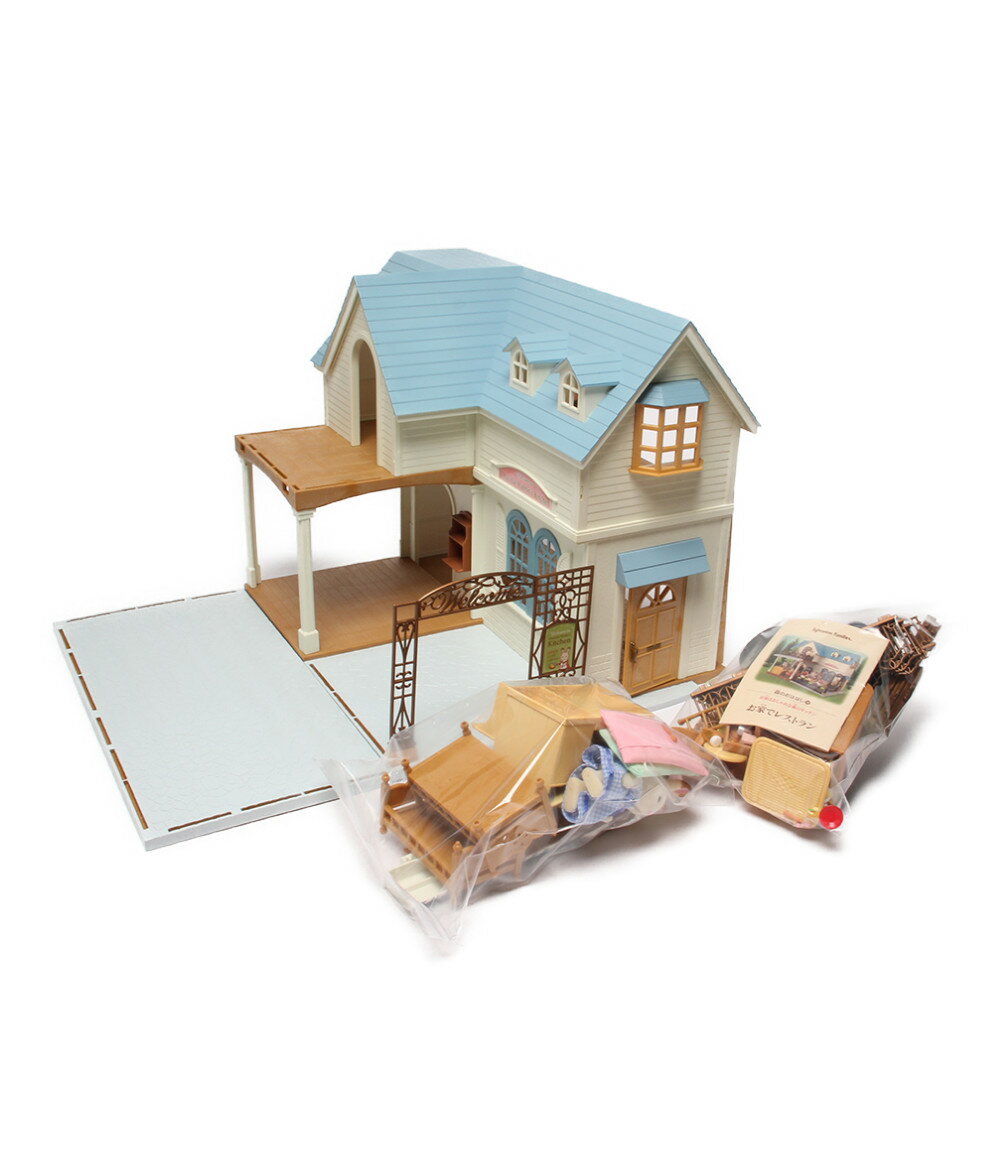 【中古】 シルバニアファミリー お家はおしゃれな森のキッチンギフトセット シルバニアファミリー まとめ売り エポック社 おもちゃ・玩具のサムネイル