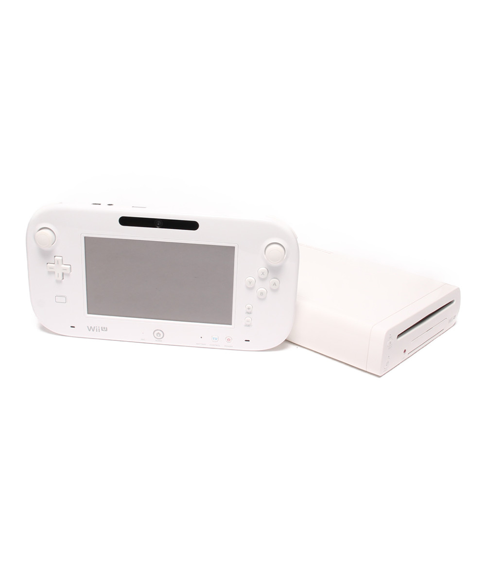 【中古】 Wii U 本体 ホワイト 8GB WUP-001 ゲームハード
