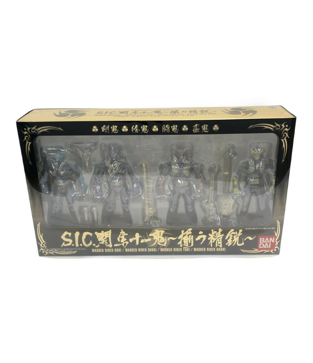 【中古】 仮面ライダー響鬼 S.I.C 仮面ライダー響鬼 関東十一鬼 揃う精鋭 バンダイ フィギュア