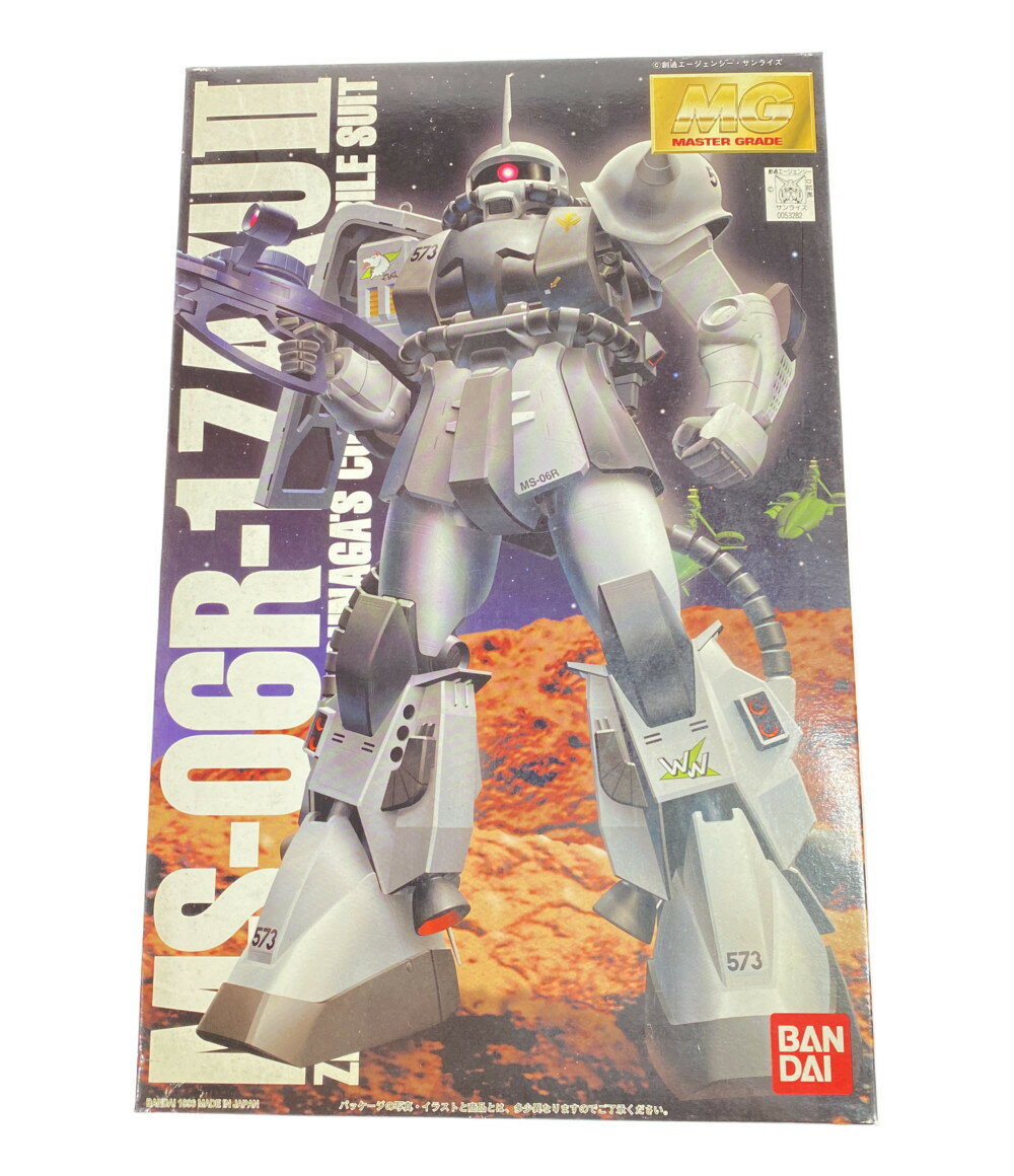 【中古】 機動戦士ガンダム 機動戦士ガンダム MS-06R-1 ザク2 シンマツナガ大尉機 1/100 MG バンダイ プラモデル