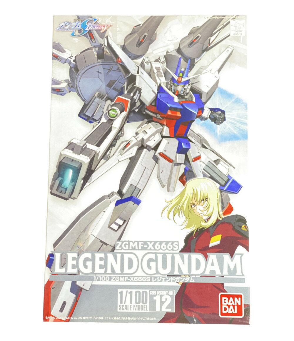 【中古】 機動戦士ガンダムSEED DESTINY 機動戦士ガンダムSEED DESTINY ZGMF-X666S レジェンドガンダム 台座付き 1/100 その他 バンダイ プラモデル