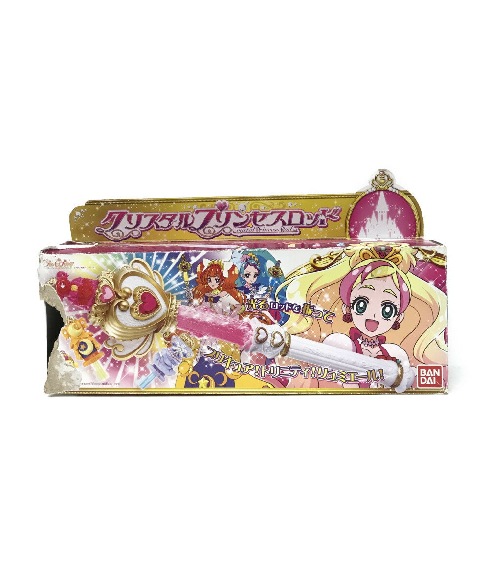 【中古】 Go プリンセスプリキュア 武器玩具 Go プリンセスプリキュア クリスタルプリンセスロッド バンダイ おもちゃ・玩具のサムネイル