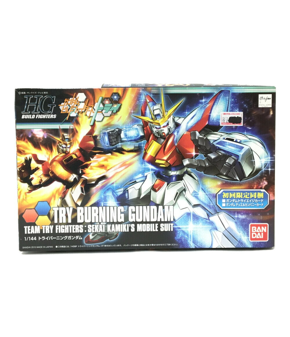 【中古】 ガンダムビルドファイターズトライ ガンダムビルドファイターズトライ 機動戦士ガンダム 028 トライバーニングガンダム 1/144 ガンプラ バンダイ プラモデルのサムネイル