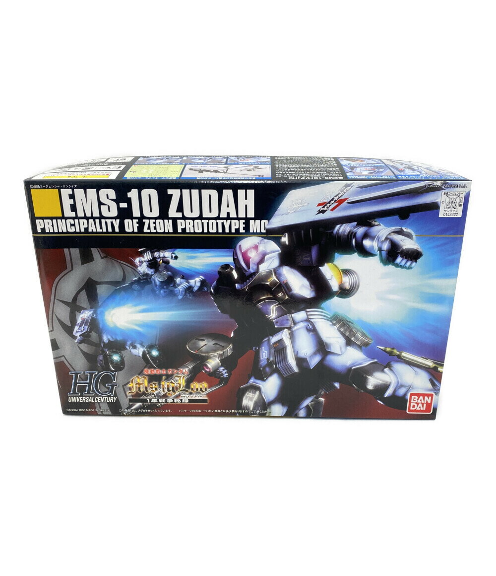 【中古】美品 機動戦士ガンダムMS IGLOO 1年戦争秘録 機動戦士ガンダムMS IGLOO 1年戦争秘録 EMS-10 ヅダ 1/144 バンダイ プラモデル