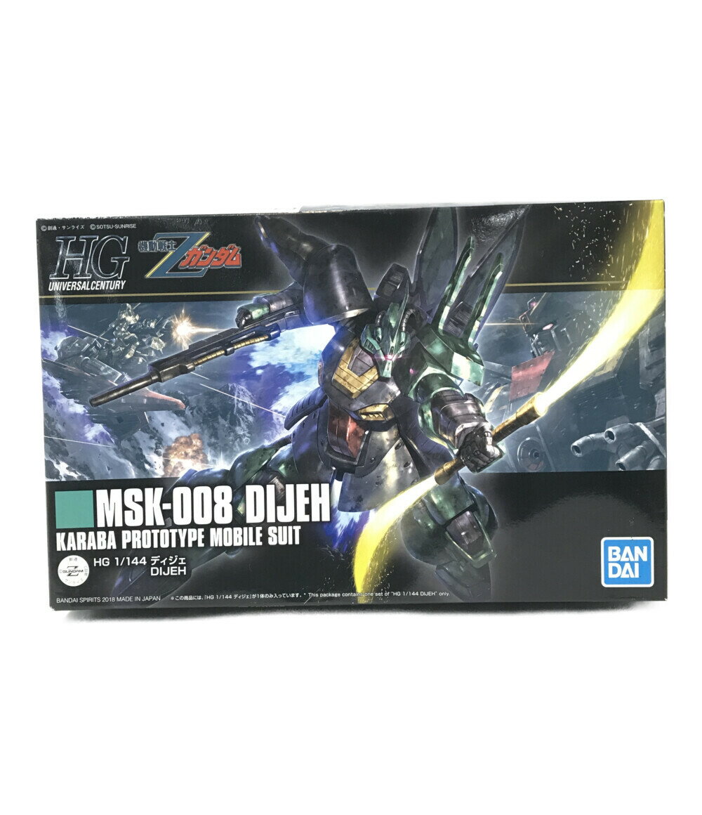 【中古】 機動戦士Zガンダム 機動戦士Zガンダム 機動戦士ガンダム 219 MSK-008 ディジェ 1/144 ガンプラ バンダイ プラモデル