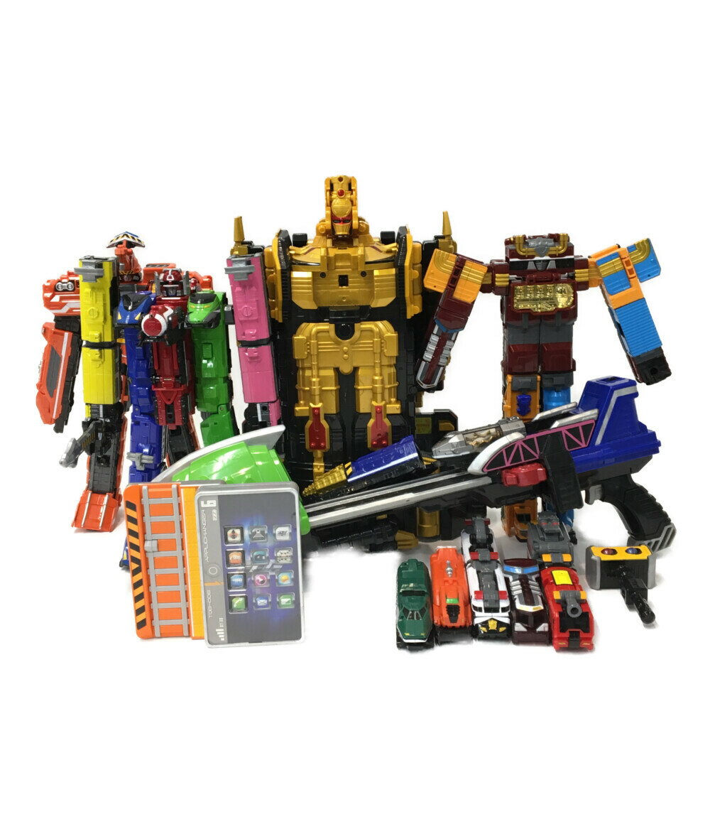 【中古】 烈車戦隊トッキュウジャー 変形玩具 烈車戦隊トッキュウジャー 戦隊シリーズ DXトッキュウオー&ビルドダイオー&ディーゼルオー 他 バンダイ おもちゃ・玩具のサムネイル