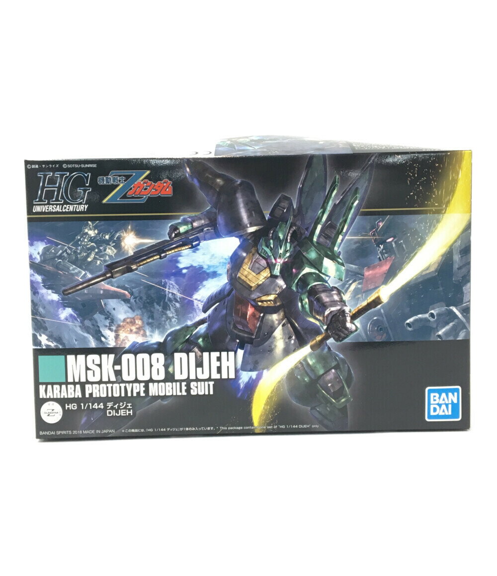 【中古】 機動戦士Zガンダム 機動戦士Zガンダム 機動戦士ガンダム 219 MSK-008 ディジェ 1/144 ガンプラ バンダイ プラモデル