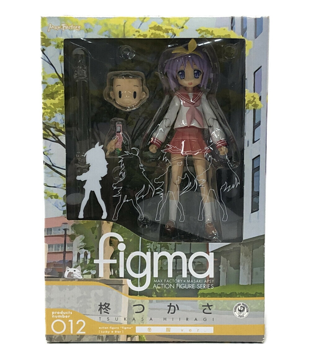 【中古】 らきすた figma らきすた 012 柊つかさ 冬服ver. グッドスマイルカンパニー フィギュアのサムネイル