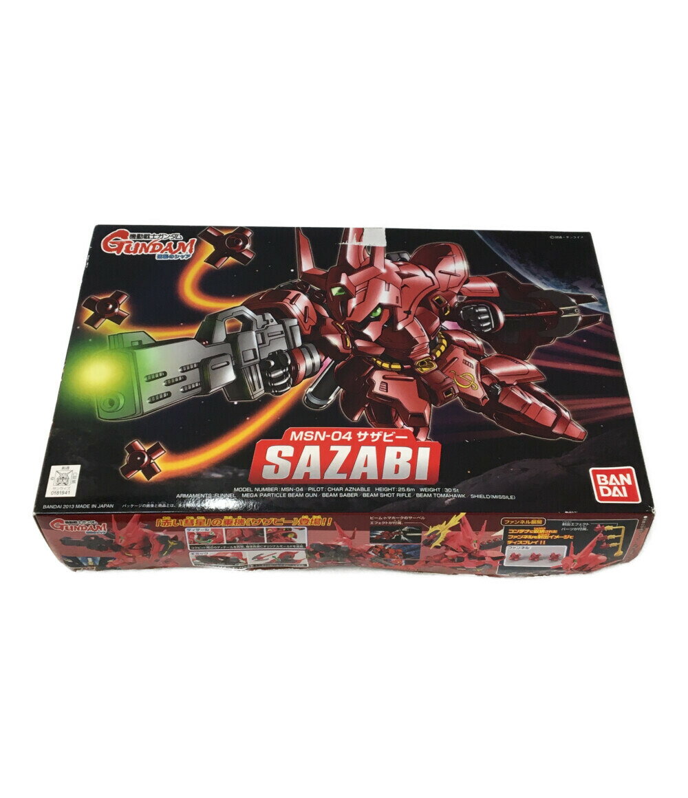 【中古】 機動戦士ガンダム 逆襲のシャア 機動戦士ガンダム 逆襲のシャア MSN-04 サザビー BB戦士382 その他 バンダイ プラモデルのサムネイル