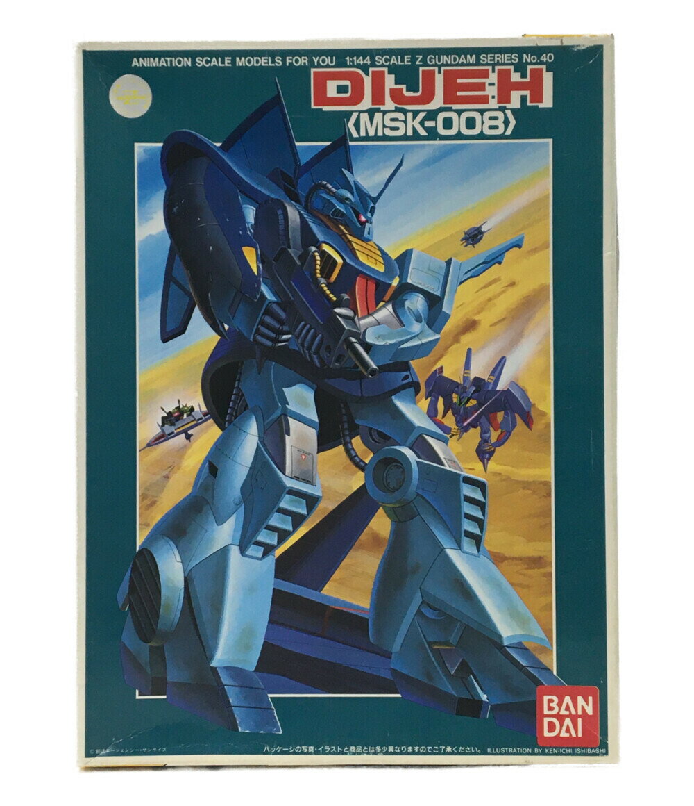 【中古】美品 機動戦士Zガンダム 機動戦士Zガンダム 機動戦士ガンダム MSK-008 DIJEH ディジェ SERIES No.40 1/144 ガンプラ バンダイ プラモデル