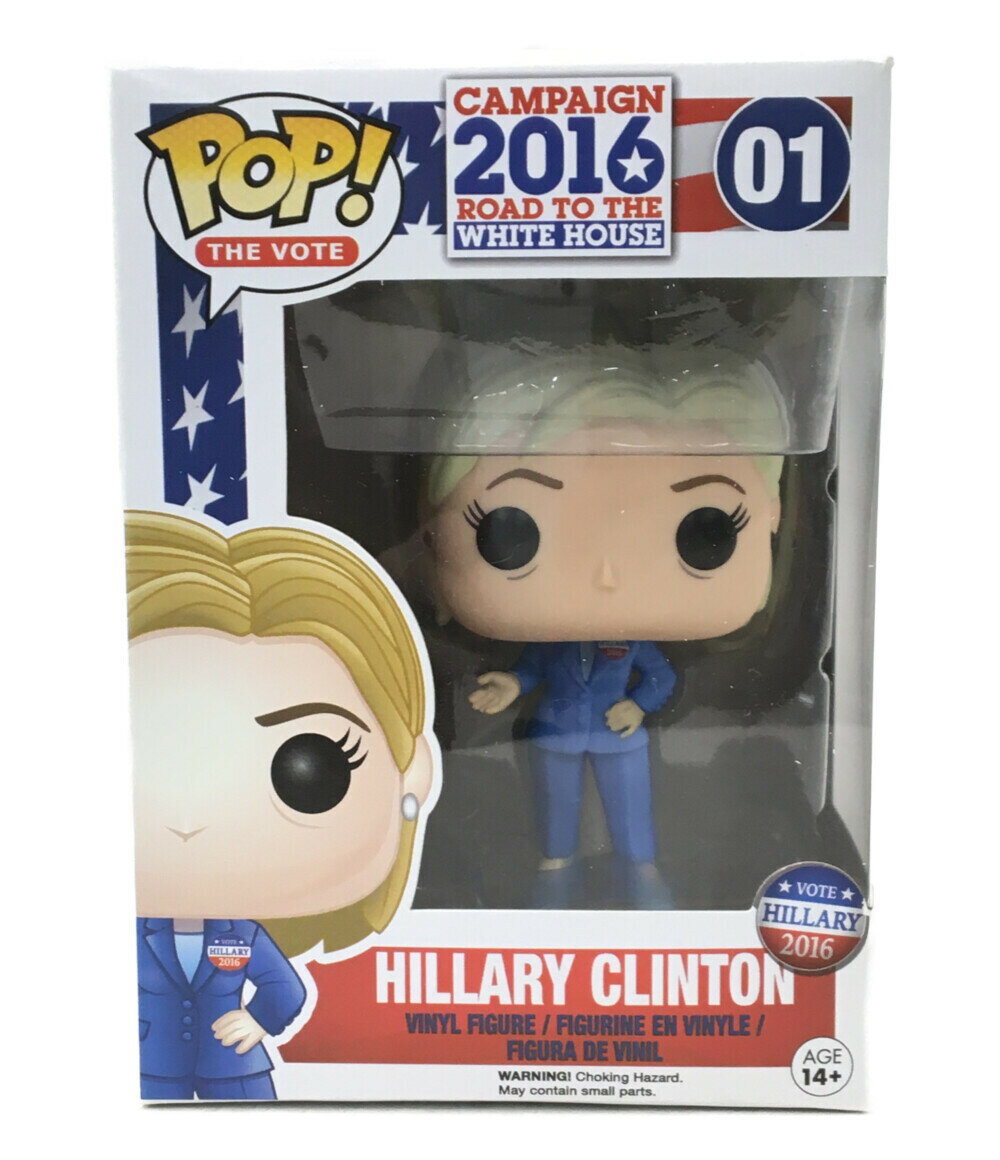 【中古】 01 CAMPAIGN 2016 ROAD TO THE WHOTE HOUSEヒラリークリントン ホビージャパン フィギュアのサムネイル