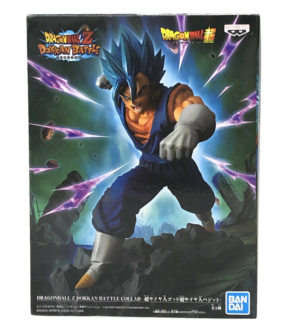 【中古】美品 ドラゴンボールZ ドラゴンボールZ DOKKANBATTLE COLLAB -超サイヤ人ゴッド超サイヤ人ベジット- バンダイスピリッツ フィギュアのサムネイル