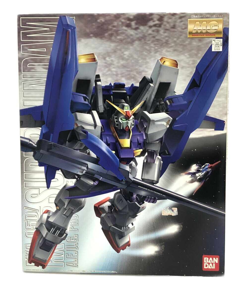 【中古】 機動戦士ガンダム 機動戦士ガンダム 反地球連邦政府組織試作型モビルスーツ支援戦闘機装備型 FXA-05D+RX-178スーパーガンダム 1/100 ガンプラ バンダイ プラモデルのサムネイル
